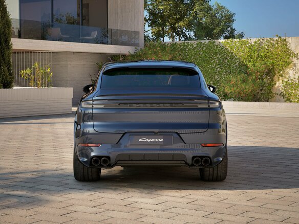 2026 Porsche Cayenne III Рестайлинг, синий - вид 7