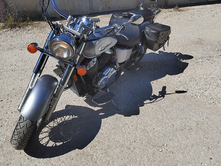 2000 Honda Shadow 750, серебристый, 470000 рублей, вид 3