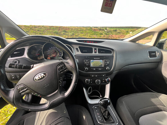 2014 Kia Ceed II, серебристый, 1400000 рублей - вид 5