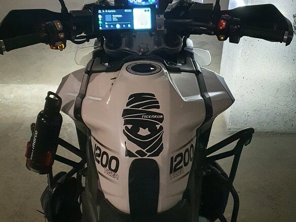 2018 Triumph Tiger 1200, белый, 1300000 рублей - вид 12