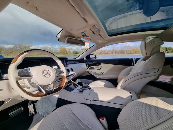 2016 Mercedes-Benz S-Класс 500 VI (W222, C217), синий - вид 2