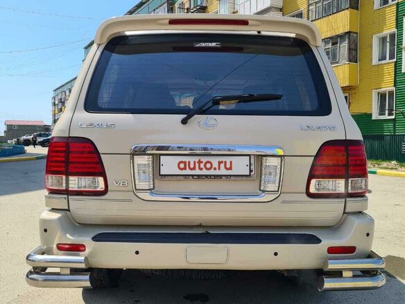 2003 Lexus LX 470 II Рестайлинг, бежевый, 2300000 рублей - вид 5