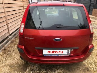 2007 Ford Fusion I Рестайлинг, красный, 515000 рублей, вид 3