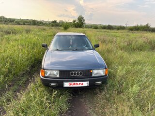 1989 Audi 80 IV (B3), синий, 140000 рублей, вид 1