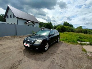2004 Toyota Avensis II, чёрный, 510000 рублей, вид 4