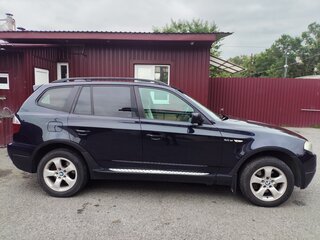 2006 BMW X3 30i I (E83) Рестайлинг, синий, 800000 рублей, вид 4