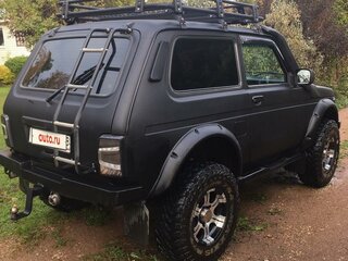 2017 Lada (ВАЗ) 2121 (4x4) I Рестайлинг, чёрный, 1600000 рублей, вид 2