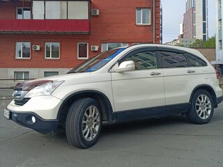 2009 Honda CR-V III, белый, 1300000 рублей, вид 3