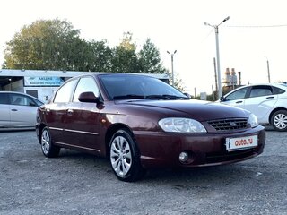 2007 Kia Spectra I Рестайлинг 2, красный, 250000 рублей, вид 1