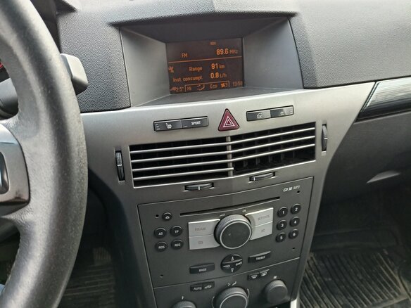 2005 Opel Astra H, синий, 470000 рублей - вид 12