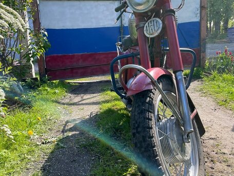 1967 Jawa 250, красный, 230000 рублей, вид 1