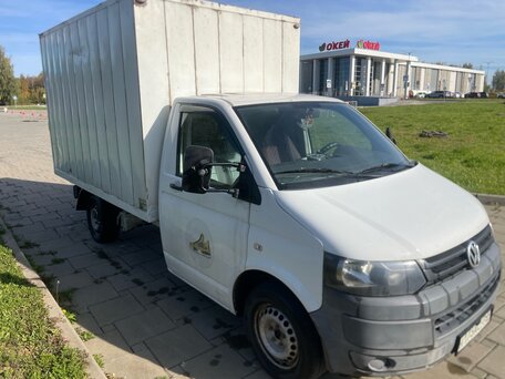 2010 Volkswagen Transporter, белый, 730000 рублей, вид 2