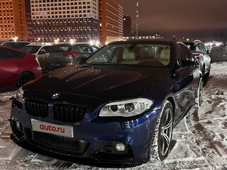 2011 BMW 5 серии 528i VI (F10/F11/F07), синий, 1560000 рублей, вид 1