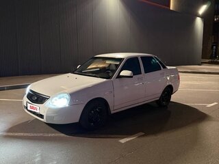 2009 Lada (ВАЗ) Priora I, белый, 130000 рублей, вид 1