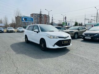 2015 Toyota Corolla Fielder XI (E160, E170, E180) Рестайлинг 1, белый, 1179000 рублей, вид 4