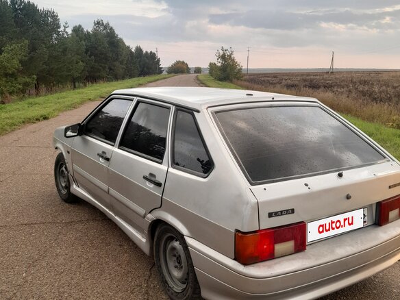 2009 Lada (ВАЗ) 2114, серебристый, 135000 рублей - вид 3