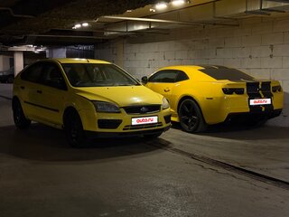 2007 Ford Focus II, жёлтый, 210000 рублей, вид 2