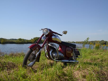 1969 Jawa 350/360, красный, 469000 рублей, вид 3