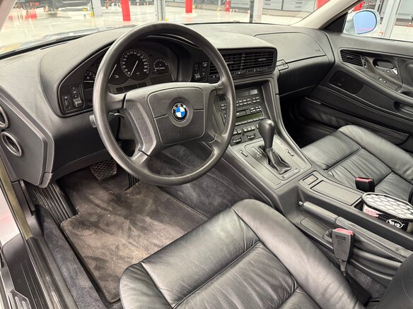1997 BMW 8 серии 850i I (E31), серебристый - вид 9