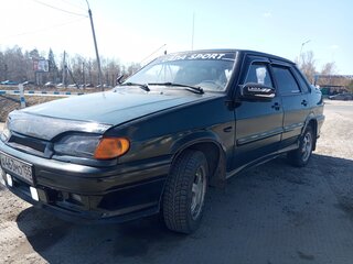 2008 Lada (ВАЗ) 2115, зелёный, 200000 рублей, вид 1