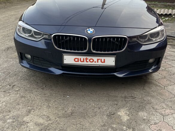 2013 BMW 3 серии 316i VI (F3x), синий, 1400000 рублей - вид 1