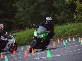 2013 Kawasaki ER-4F (Ninja 400R), зелёный, 450000 рублей, вид 1