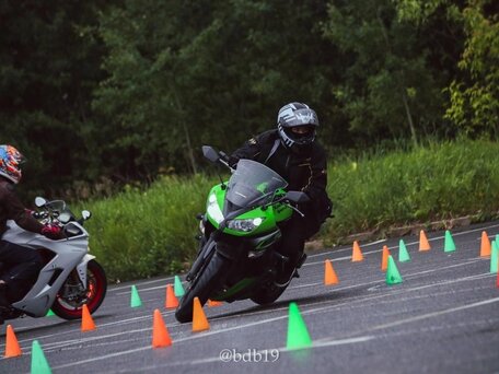 2013 Kawasaki ER-4F (Ninja 400R), зелёный, 450000 рублей, вид 1