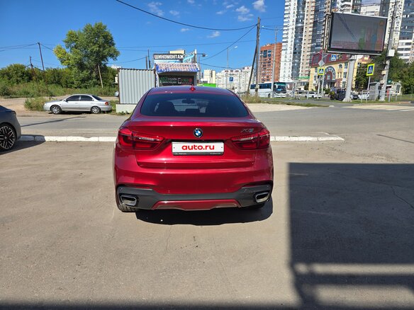 2014 BMW X6 30d II (F16), красный - вид 2