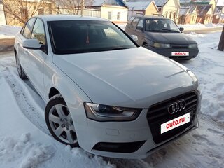 2013 Audi A4 IV (B8) Рестайлинг, белый, 1550000 рублей, вид 4