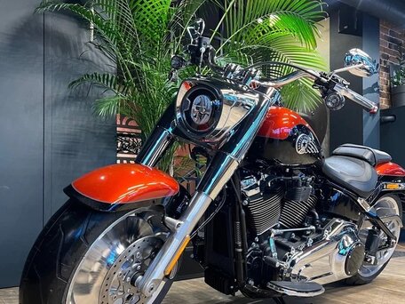 2025 Harley-Davidson Fat Boy, красный, 3950000 рублей, вид 2