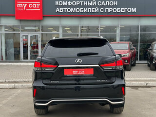 2021 Lexus RX 350L IV Рестайлинг, чёрный, 5970000 рублей, вид 5
