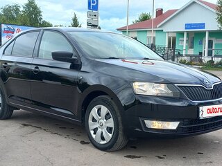 2017 Skoda Rapid I, чёрный, 1300000 рублей, вид 3