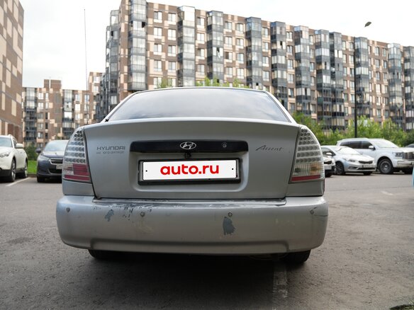 2005 Hyundai Accent ТагАЗ II, серебристый, 250000 рублей - вид 11