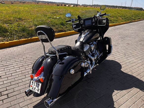 2020 Indian Roadmaster, чёрный, 1290000 рублей - вид 4