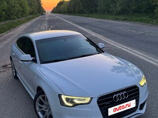 2015 Audi A5 I (8T) Рестайлинг, белый, 1850000 рублей, вид 3