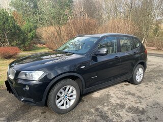 2013 BMW X3 28i xDrive II (F25), чёрный, 1890000 рублей, вид 2