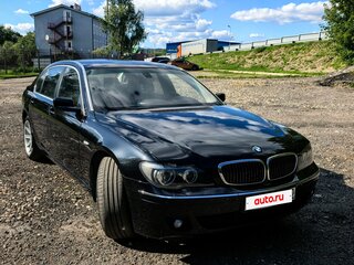 2008 BMW 7 серии Long 750Li IV (E65/E66) Рестайлинг, чёрный, 1200000 рублей, вид 3