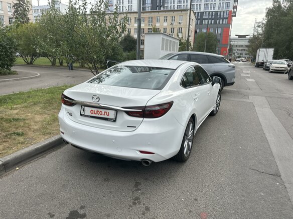 2022 Mazda 6 Atenza III (GJ) Рестайлинг 2, белый, 3500000 рублей - вид 3