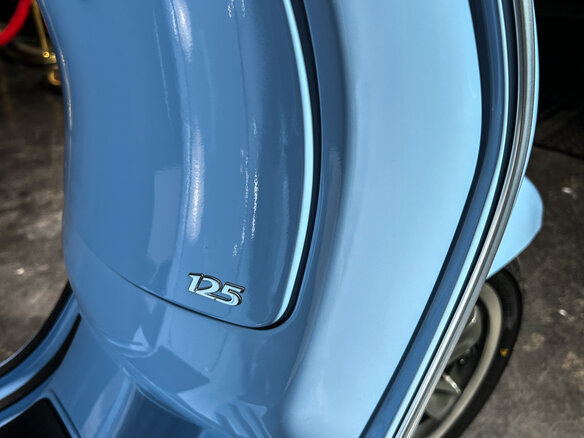 2025 Vespa VXL 125, голубой, 420000 рублей - вид 6