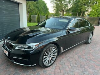 2017 BMW 7 серии Long 730Ld xDrive VI (G11/G12), чёрный, 4100000 рублей, вид 1