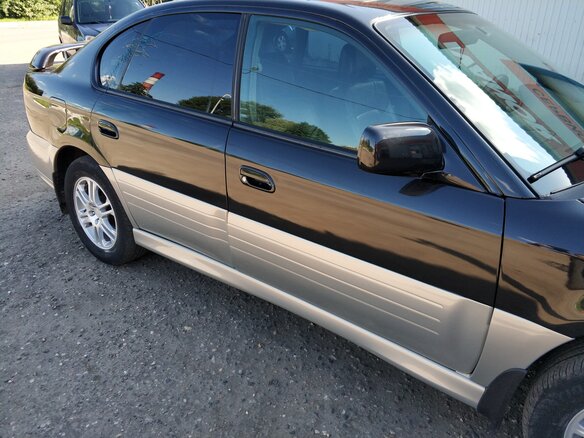 2001 Subaru Outback II, чёрный, 480000 рублей - вид 6