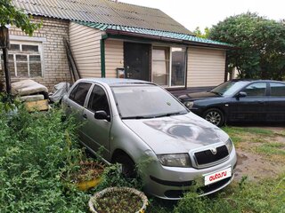 2005 Skoda Fabia I Рестайлинг, серебристый, 345000 рублей, вид 2