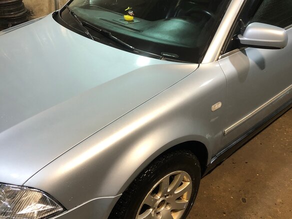 2001 Volkswagen Passat B5 Рестайлинг, синий, 555555 рублей - вид 3