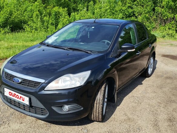 2009 Ford Focus II Рестайлинг, чёрный, 690000 рублей