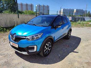 2017 Renault Kaptur I, голубой, 1250000 рублей, вид 3