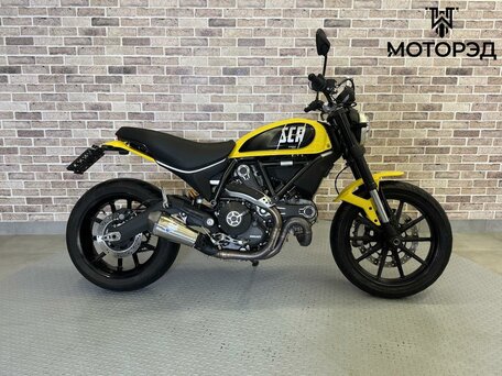2016 Ducati Scrambler 800, жёлтый, 495000 рублей, вид 1