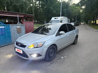 2008 Ford Focus II Рестайлинг, серебристый, 410000 рублей, вид 1