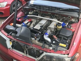 1997 Toyota Mark II VIII (X100), красный, 1500000 рублей, вид 3