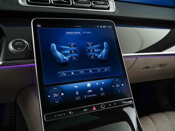 2021 Mercedes-Benz S-Класс 500 4MATIC VII (W223), чёрный - вид 19