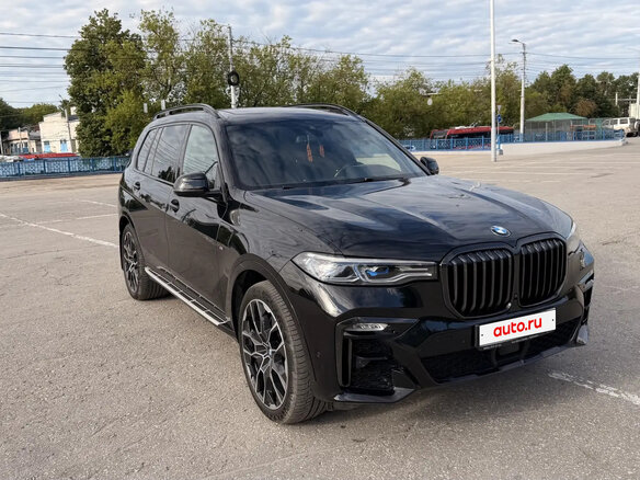2021 BMW X7 40d I (G07), чёрный, 8100000 рублей